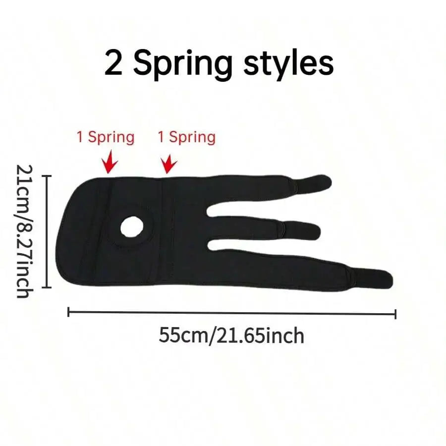 Fabric knee brace