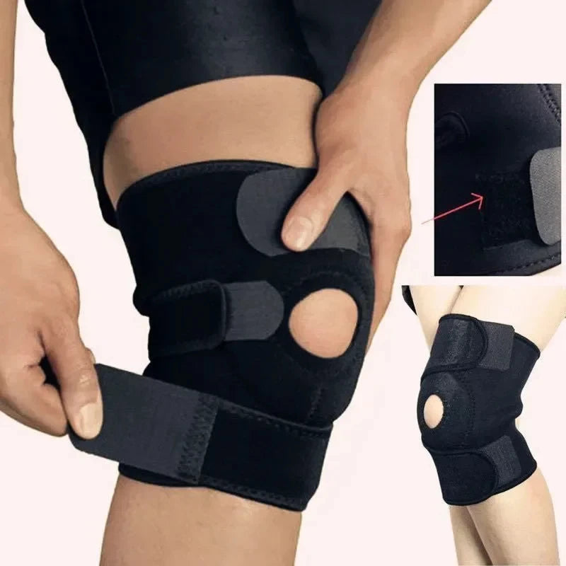 Fabric knee brace
