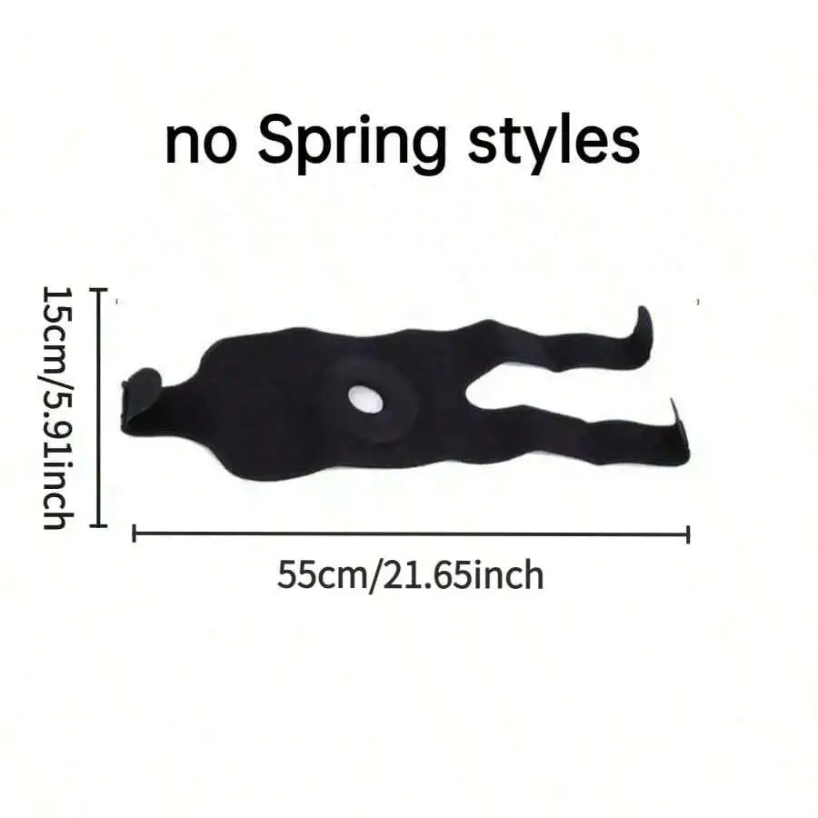 Fabric knee brace