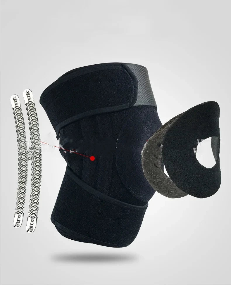 Fabric knee brace