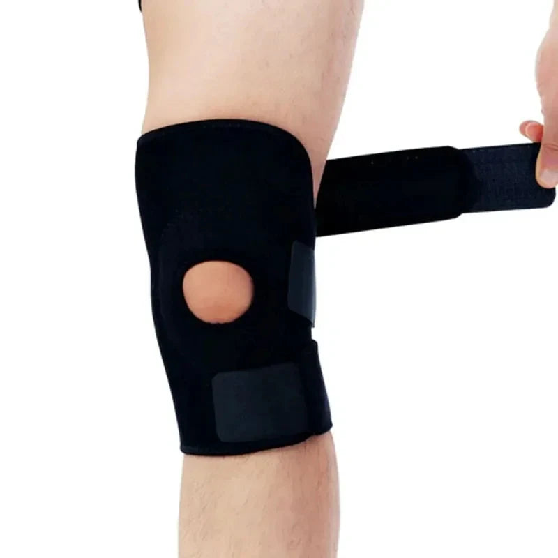 Fabric knee brace