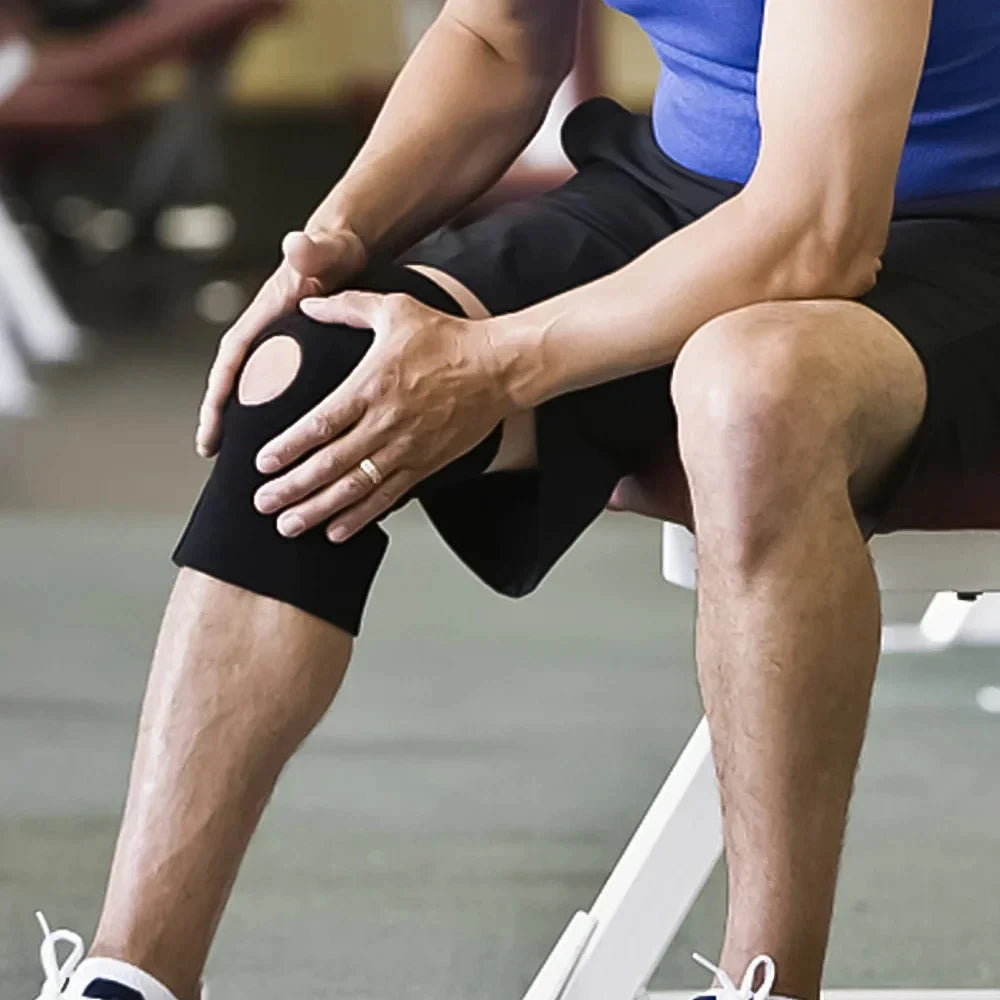 Fabric knee brace