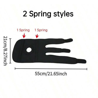 Fabric knee brace